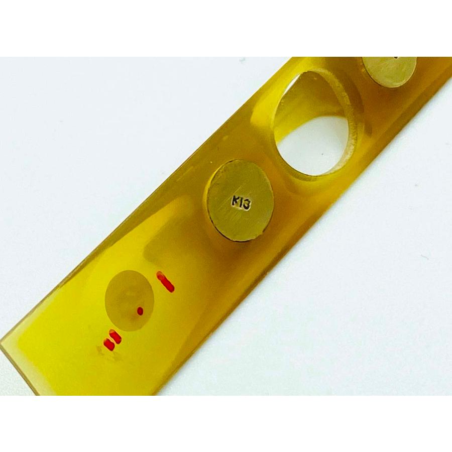 地唄三味線用【 水牛駒 金 】18金 : 三味線shop TRES LINEAS - 通販