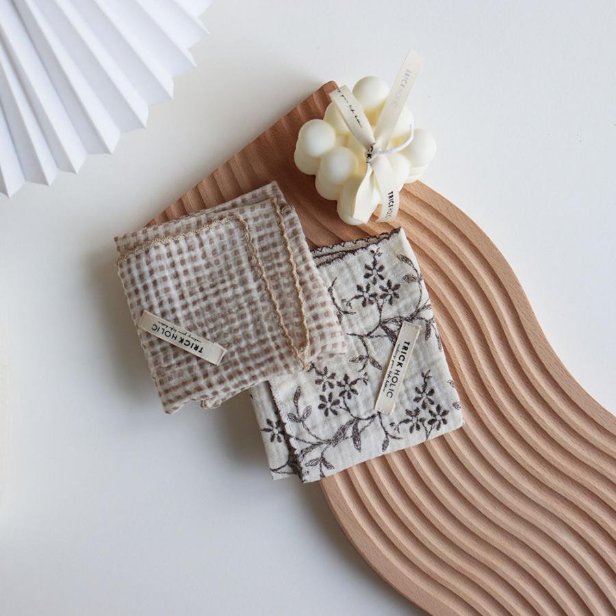 2/12 PM3時頃再入荷】gauze handkerchief ガーゼハンカチ（約30×30cm