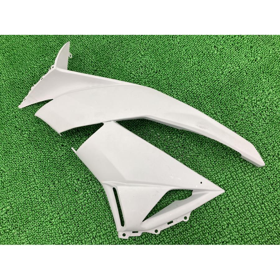 ZX-6R サイドカウル 左 社外 中古 バイク 部品 ZX600R 09-12年