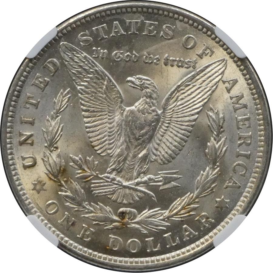 NGC MS62 モルガンダラー モルガン1ドル銀貨 1921年 アメリカ