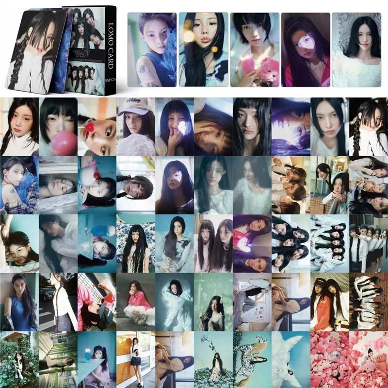 ILLITグッズ フォトカード 55枚 セット トレカ アイリット 写真 全員 K