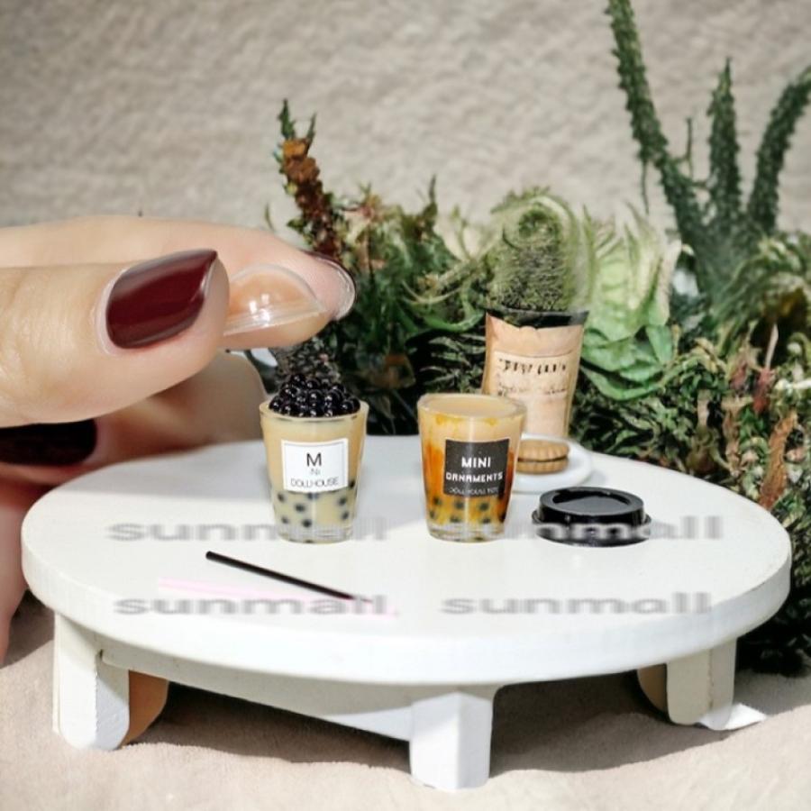 1点販売】【選べる6種】ミニチュア タピオカドリンク 6タイプ 1/12・1