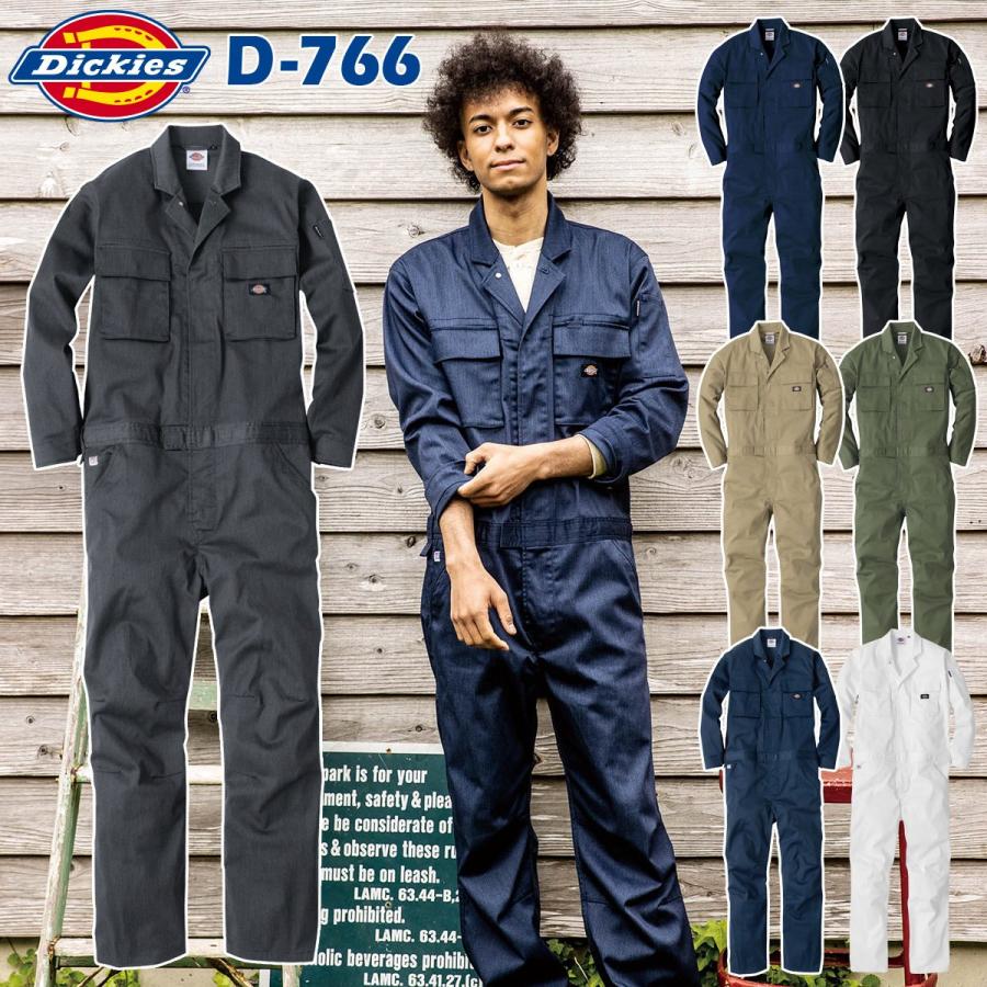 Dickies（ディッキーズ） T/Cストレッチツナギ D-766 SS〜5L Dickies