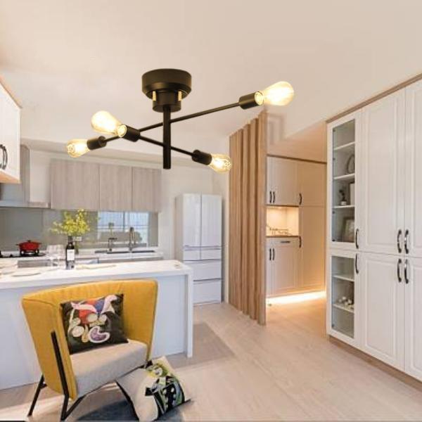 シーリングライト 照明 シャンデリア アーム回転可能 リビング用