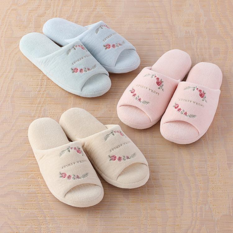 LAURA ASHLEY（ローラアシュレイ） (SALE) リトルバインズ スリッパ
