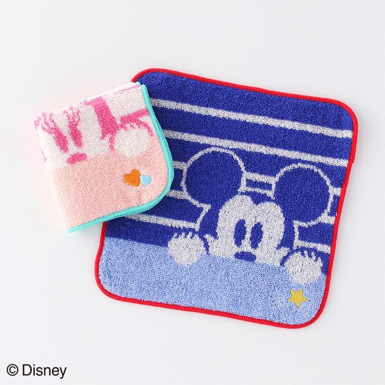 Disney（ディズニー） ファニーフェイスタオルハンカチ 約18×18cm