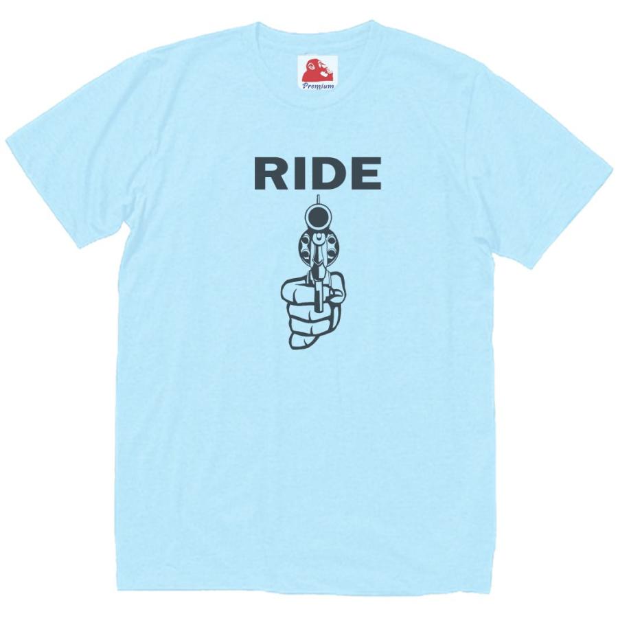 ライド Ride 音楽Tシャツ ロックTシャツ バンドTシャツ ライトブルー