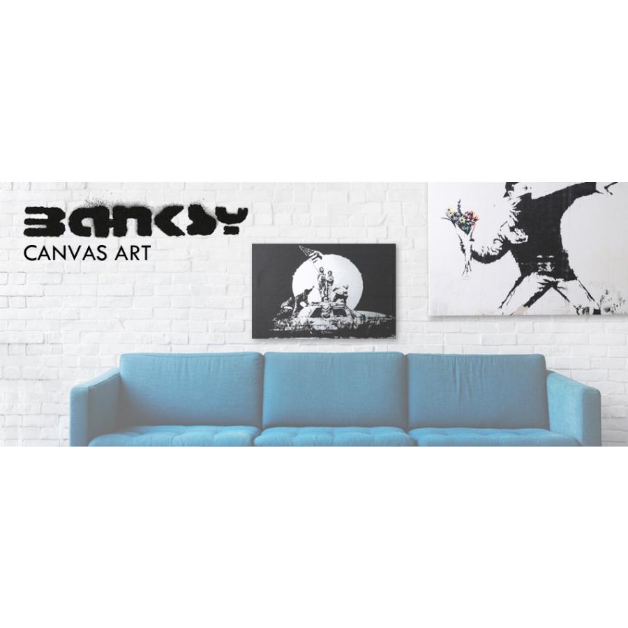 BANKSY CANVAS ART バンクシー キャンバスアート ポスター 