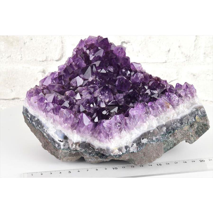 アメジスト 特大 クラスター (約3.54kg) 原石 ブラジル リオグランデド