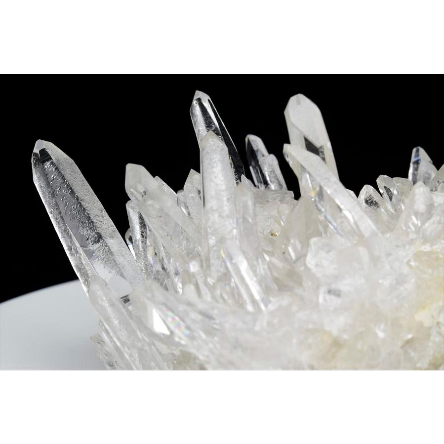 EXグレード 水晶 クラスター (約443g) 原石 ブラジル コリント産