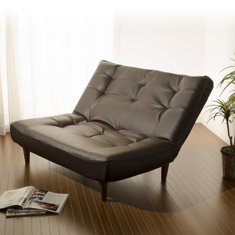 ソファー 2人掛け 北欧 おしゃれ ソファ ハイバック 肘掛けなし 肘なし