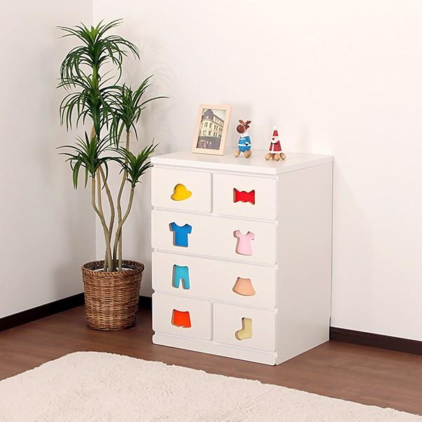 JAJAN チェスト 子供 タンス 収納 6段 子供用 6杯 : うさぎ屋
