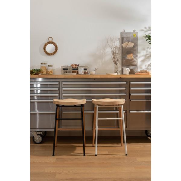 東谷 スツール 椅子 木製 スチール ハイスツール 座高 高い 高め