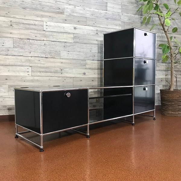 USM USM Haller ハラーシステム 3列4段 L型テレビボード