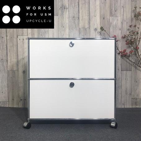 USM USM Haller ハラーシステム 1列2段テレビ・モニター台／AV