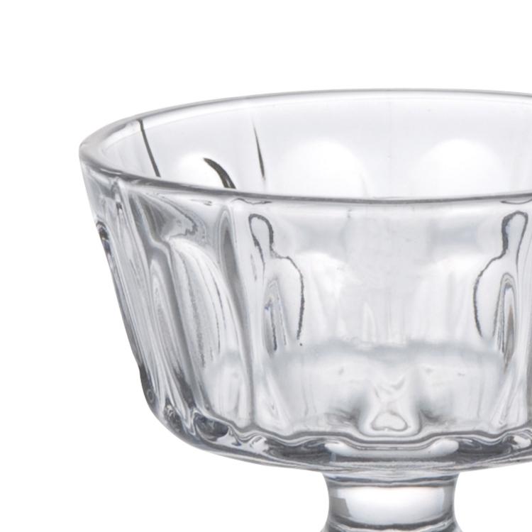 グラスカップ 4個セット クリアグラス 食器 カップ ガラス サンデー