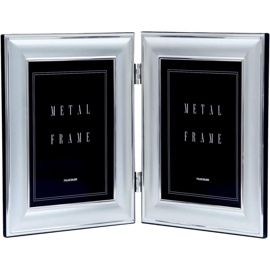 受発注商品 フジカラー メタルフォトスタンド 5601TK シルバー