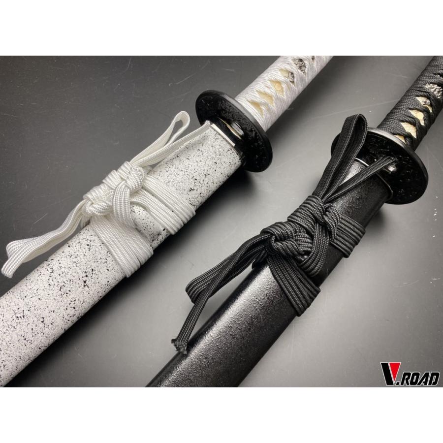 模造刀 黒石目大刀 黒銀 並刀身 V.ROADオリジナル模造刀証明書付き