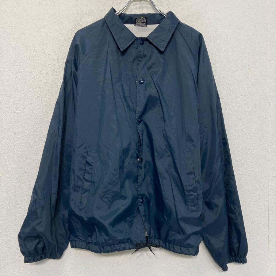 ATHLETIC WORKS ナイロン コーチジャケット XL ネイビー ブルゾン