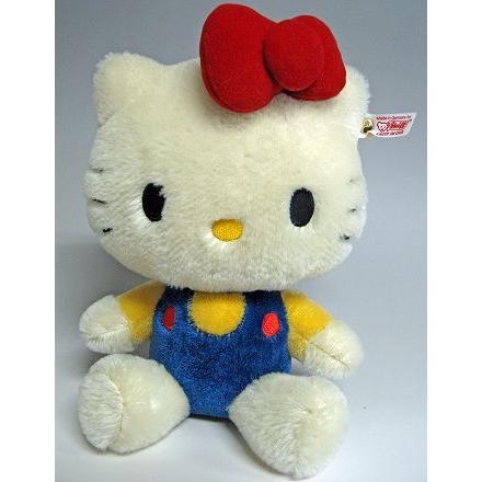 シュタイフ社製 ハローキティ 誕生40周年記念 USA向け 小さなクマ付き