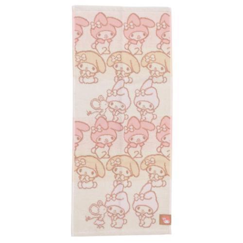 フェイスタオル ジャガードロングタオル オーガニックコットン マイ