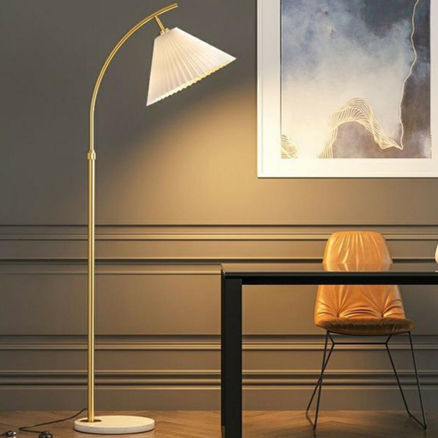 ゴールド] VeroMan ライト フロアライト フロアスタンド 間接照明