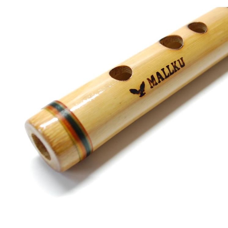 QU03】ペルーマルク社の竹製ケーナ（縦笛）太めの管タイプ(外径 : 約