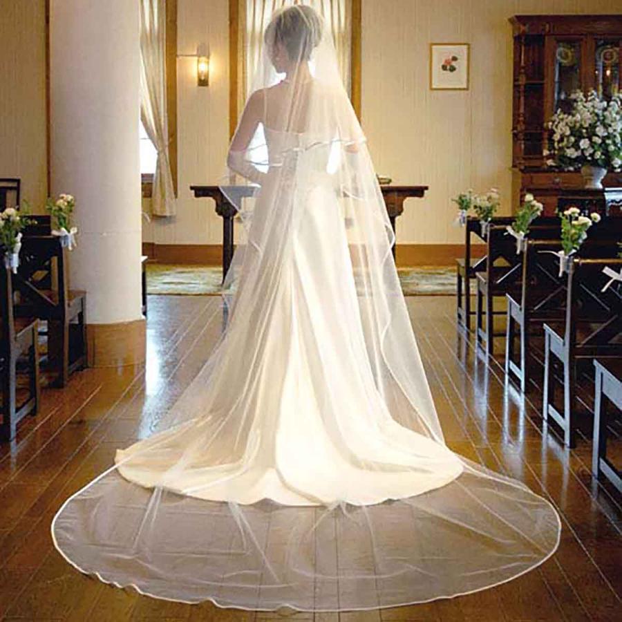 ウエディング ベール ロング ウエディングベール ブライダル ロング