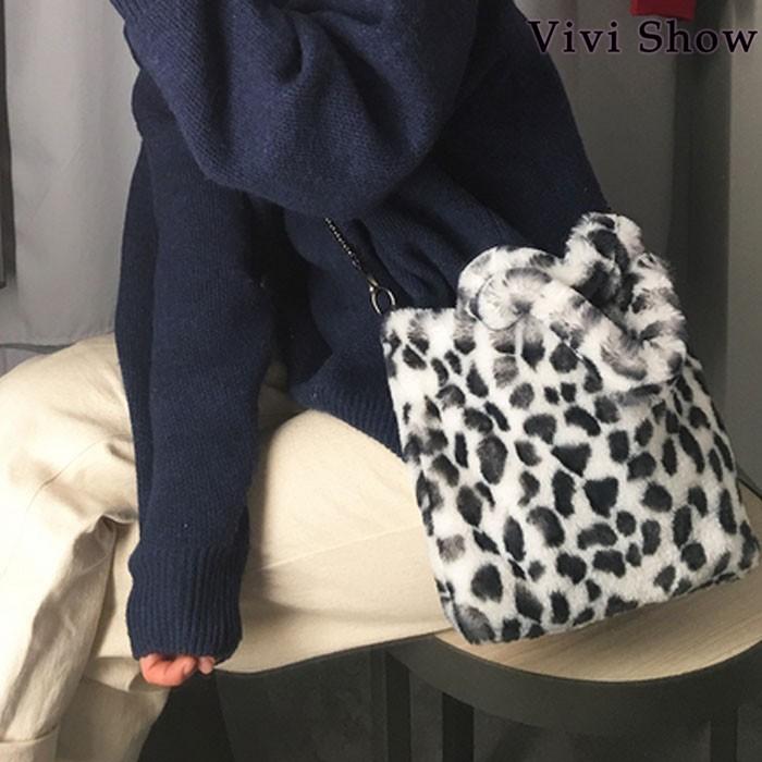 ファーバッグ ファー トートバッグ レディース ミニ バッグ 2way