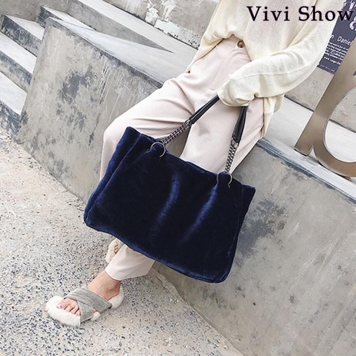 ファートートバッグ レディース ファーバッグ トートバッグ ショルダー