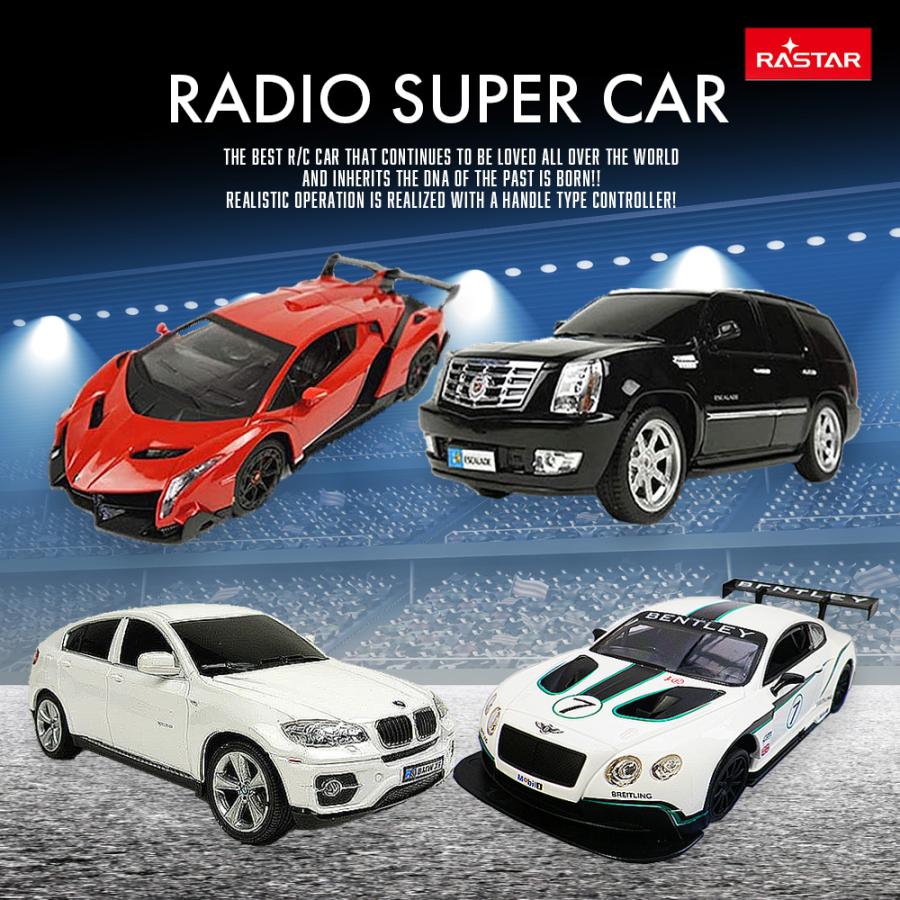 ラジコン ランボルギーニ キャデラック BMW ベントレー [1：24 RC