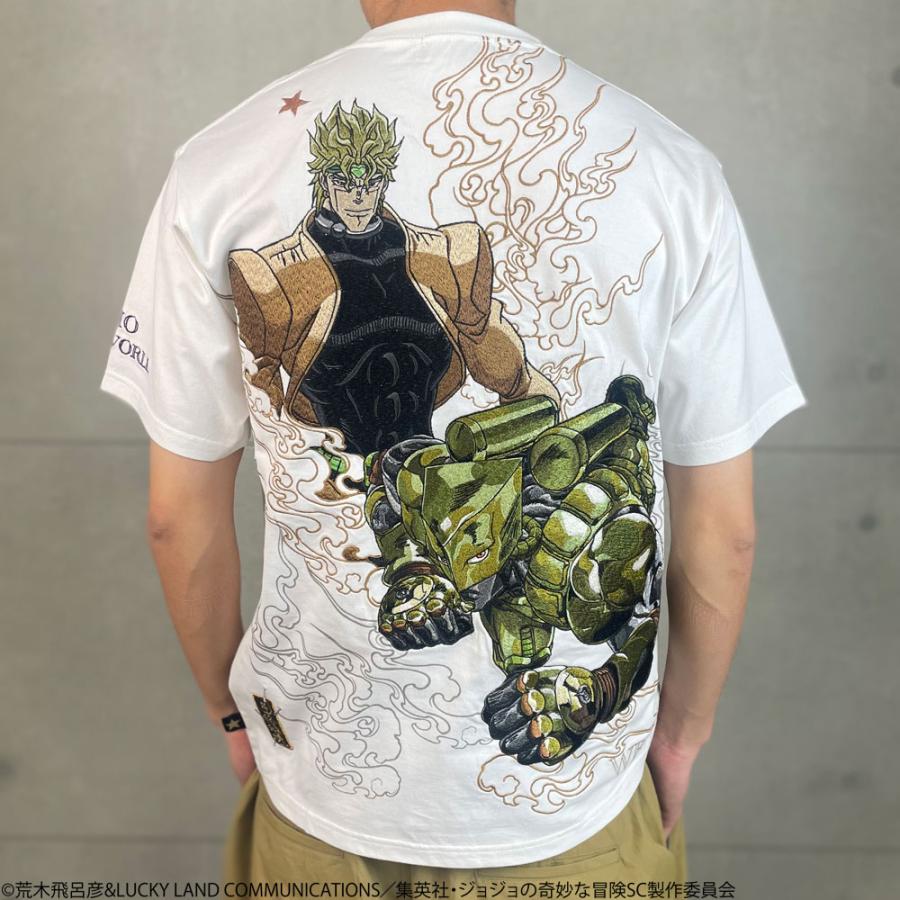 絡繰魂 × ジョジョの奇妙な冒険 DIO Tee ディオ 半袖 Tシャツ Tee