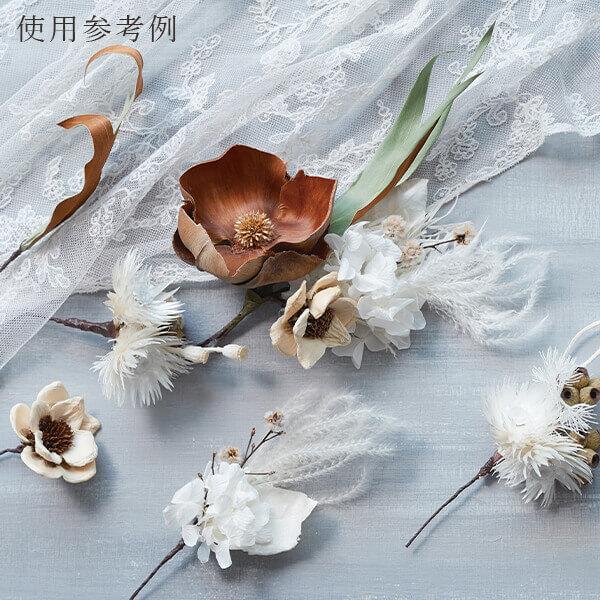 ドライフラワー 花材 即日出荷 ミニススキ 白 スティファ系 スワッグ