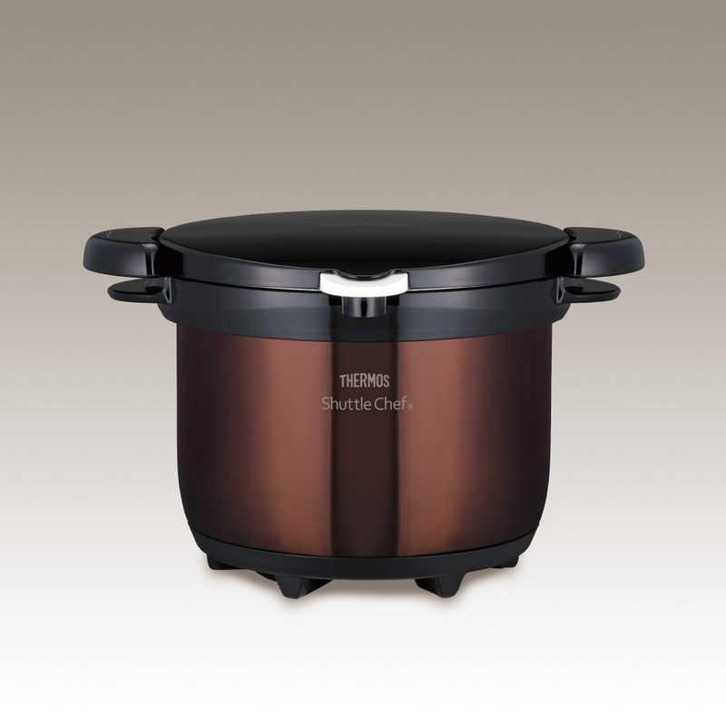 THERMOS（サーモス） 真空保温調理器 シャトルシェフ クリアブラウン