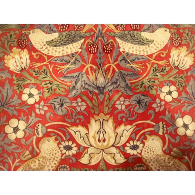 クラシカ インテリア テーブルランプ(いちご泥棒・あか) William