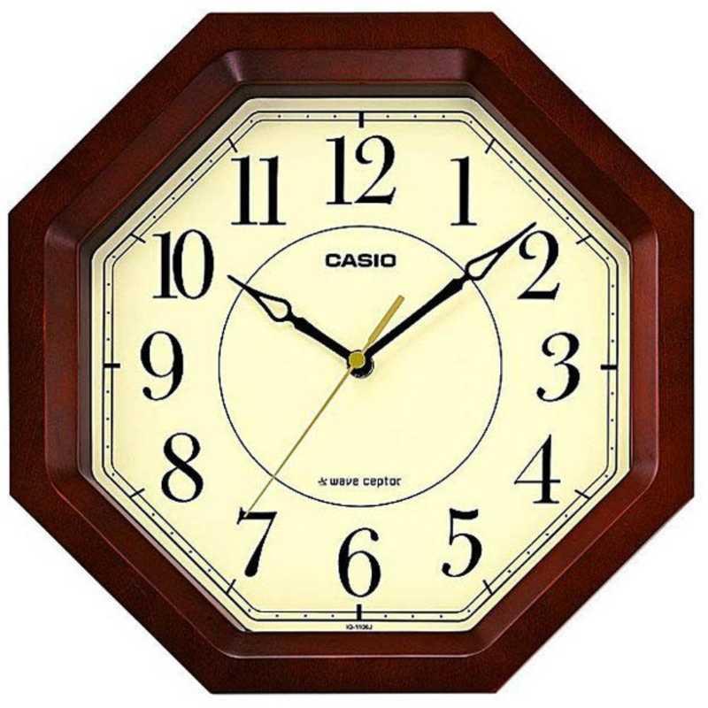 CASIO（カシオ） 電波掛け時計「ウェーブセプター」 IQ-1106J-5JF