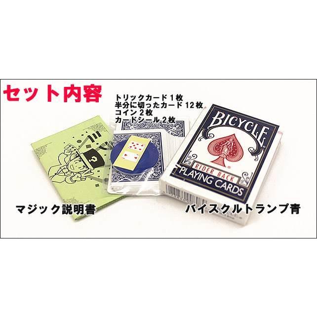手品マジックセット ミラクルカードマジック2 II バイスクル ライダー