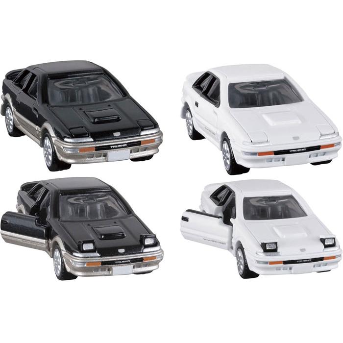 トミカプレミアム 2点セット No.48 トヨタ スプリンター トレノ AE92