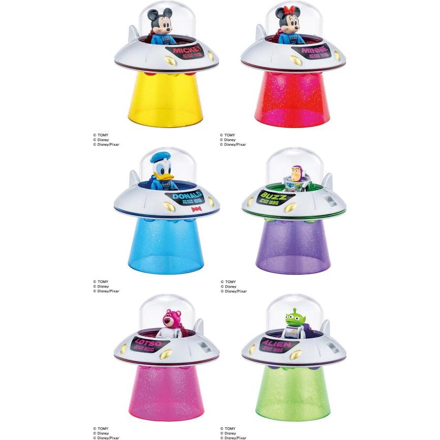 送料無料 トミカ TOMICA TUNES DISNEY CHARACTERS Vol.2 SPACE RETRO