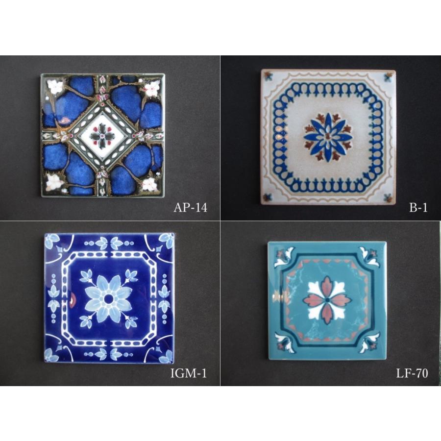 タイル 日本製 美濃焼 モザイクタイル 正方形 DIY 浴室 お風呂 トイレ