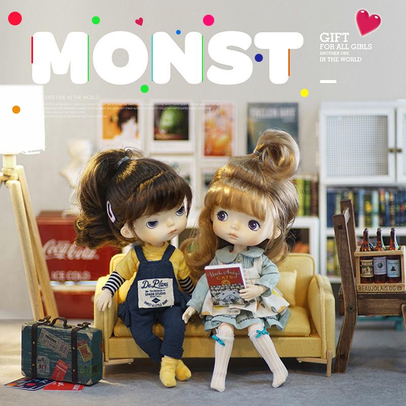 モンストドール MONST DOLL ドール 人形 本体 アウトフィット 20cm