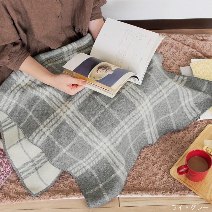 PRODIGAL（プロディガル） カシミヤ 100％ チェック柄 ブランケット