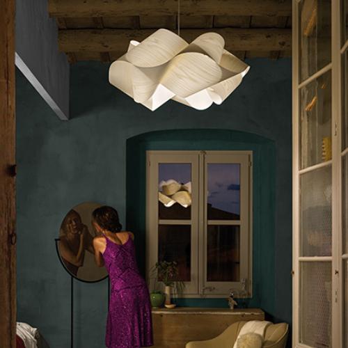 LZF（ルシフェル）ペンダント照明 SWIRL スワール S／チェリー（受注品