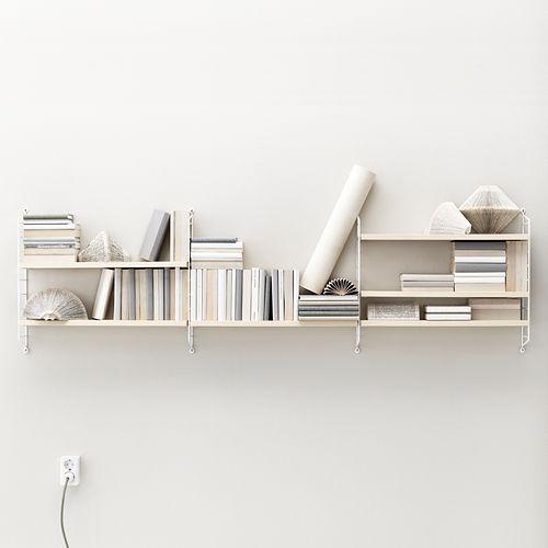 壁掛けシェルフ 北欧｜string(ストリング)壁掛け収納 「Pocket