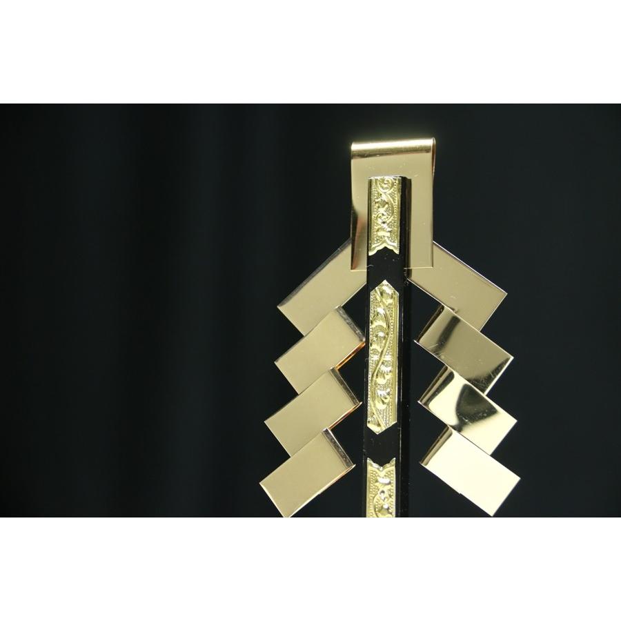 神棚 神具 仏具 やまこう 金幣 一本立 神棚用 御幣 真鍮製 守り刀 小