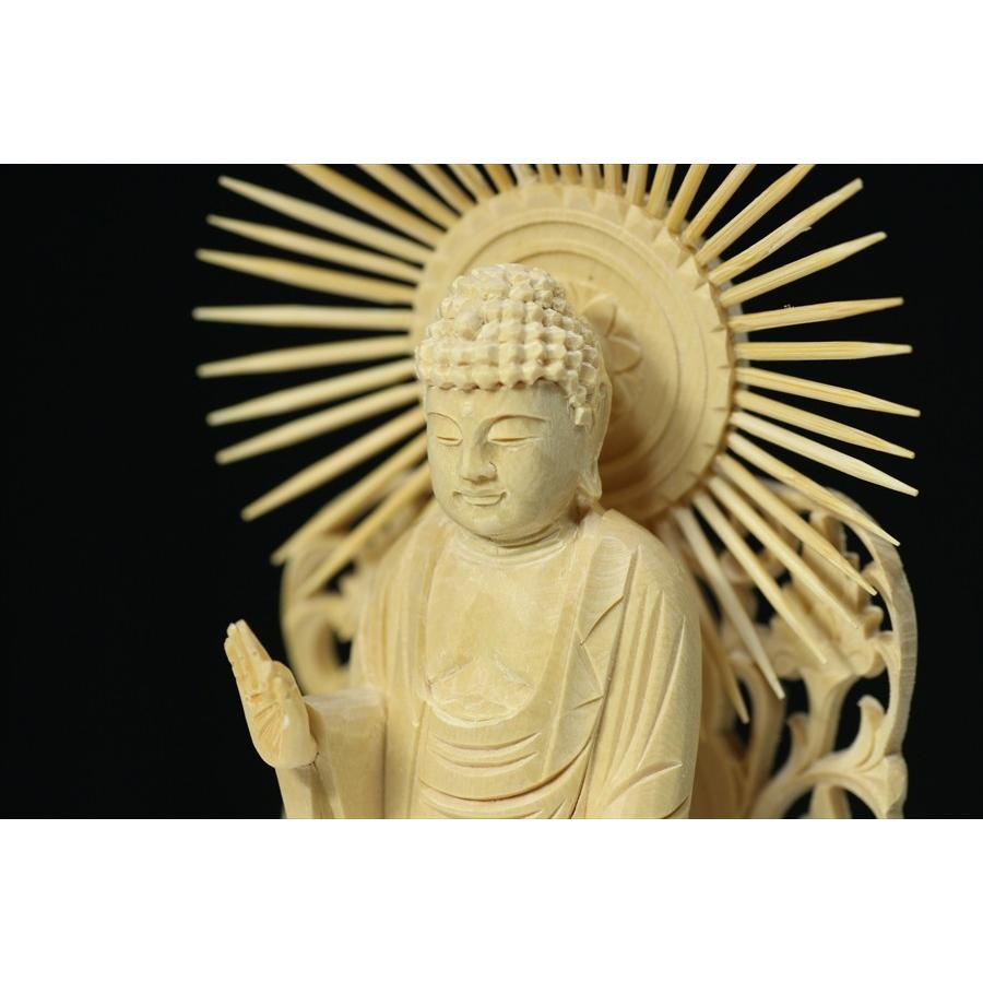 神棚 神具 仏具 やまこう 仏像 □ 5寸 □ 阿弥陀如来立像 六角台座