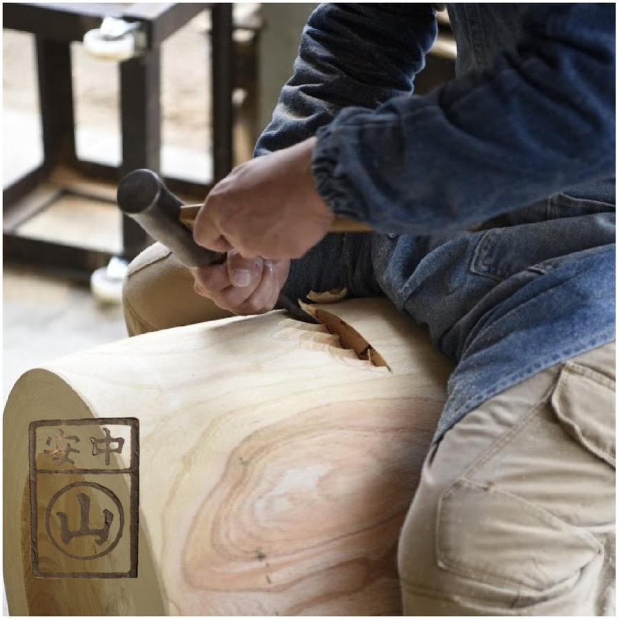 餅つき セット 3升〜4升用（尺6寸）臼 大人用 杵 臼と杵 : 鍛造農具と