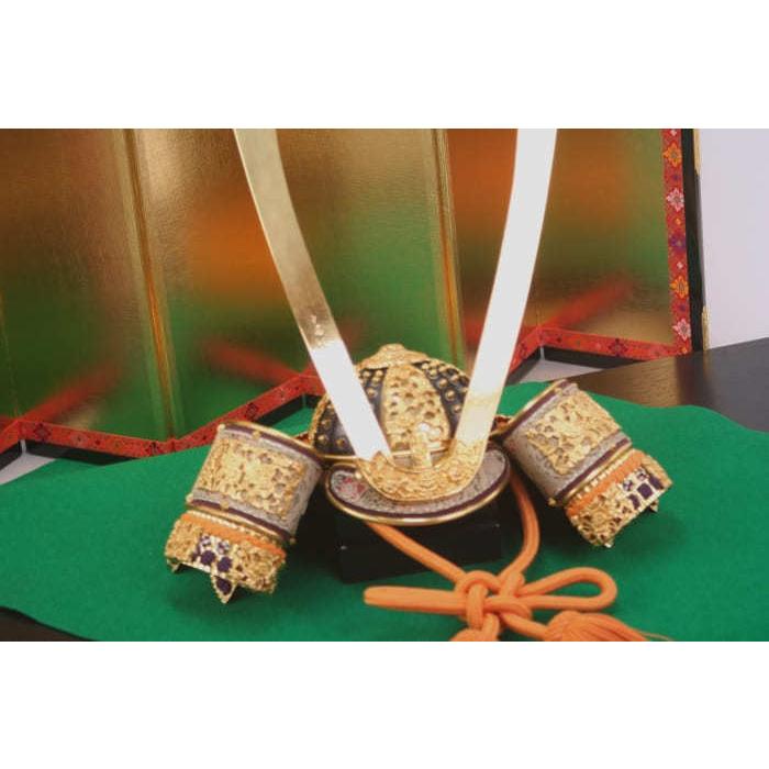 金屏風 単品 お雛様 雛人形 屏風のみ ディスプレイ 結納用・13号(絹目