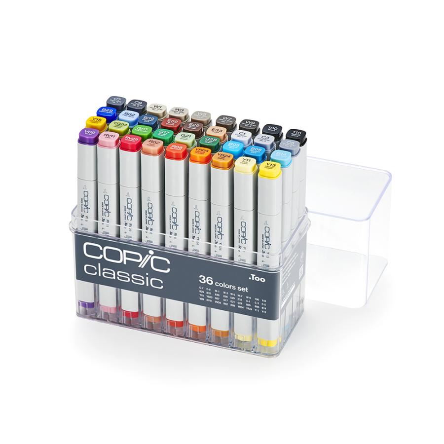 コピッククラシック コピック クラシック 36色セット : ゆめ画材