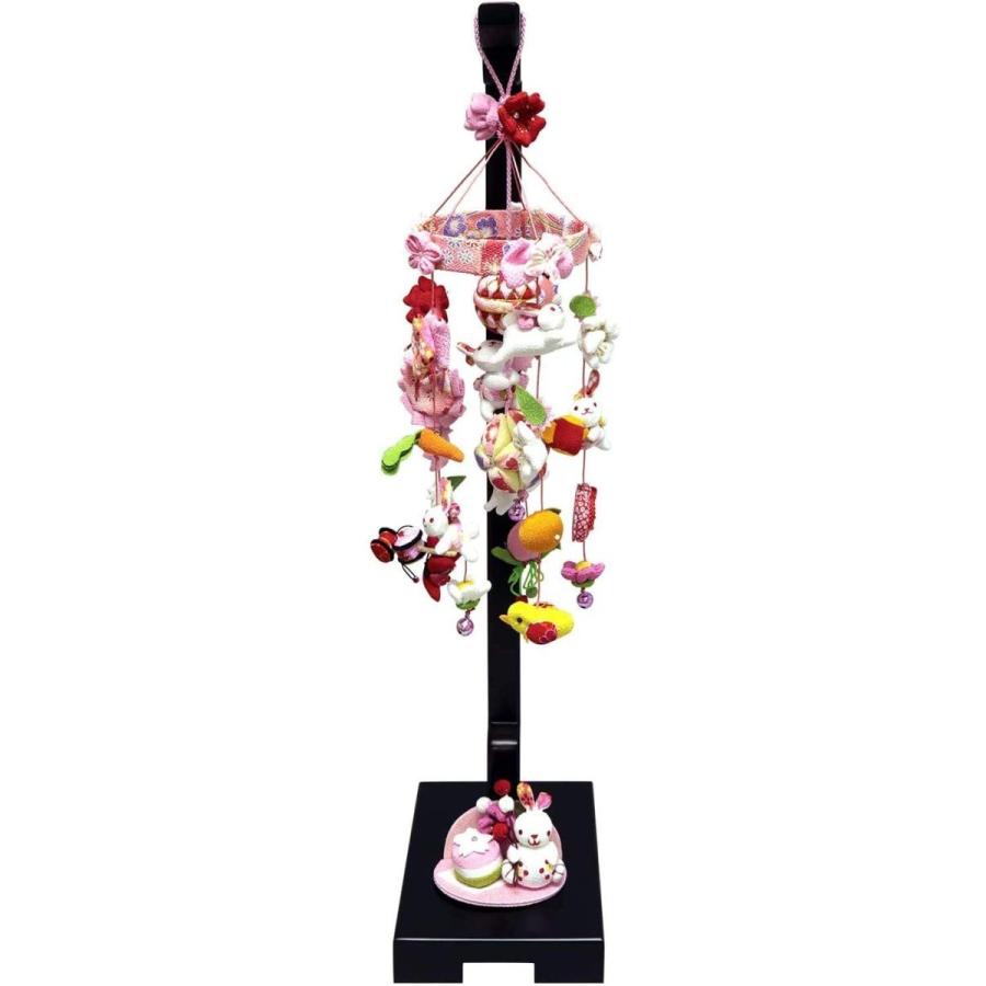 写真立てオルゴール付き つるし雛 つるし飾り 雛人形 夢うさぎ 小